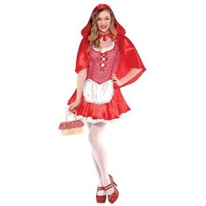 Teen Girls Miss Red Riding Hood Costume